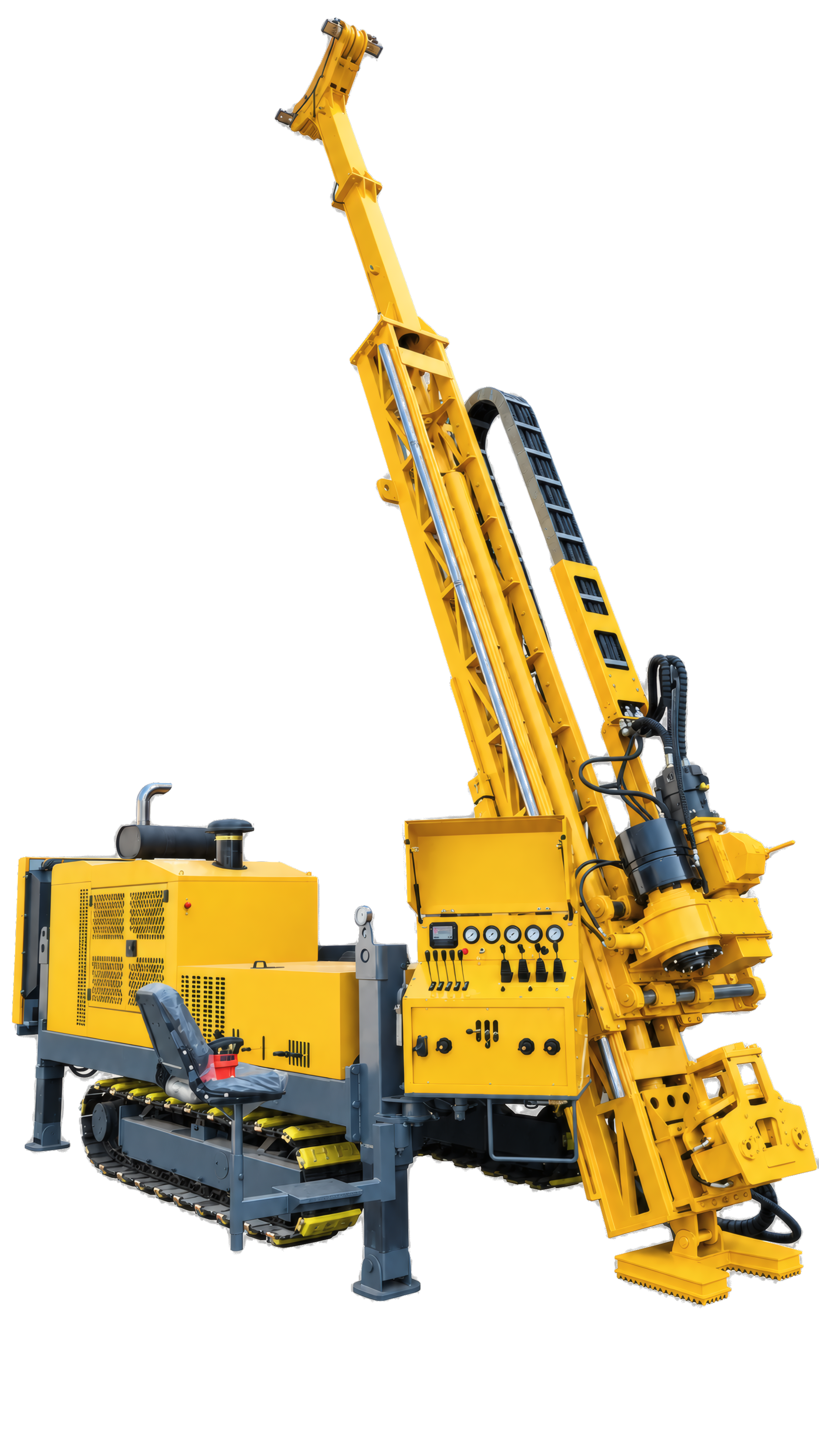 TSHC2000 hydraulic crawler core drilling rig product photograph